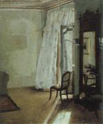 Meckel, Adolf von the balcony room France oil painting artist